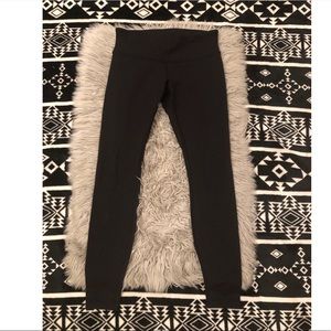 Lululemon Black Wunder Under Pant Leggings